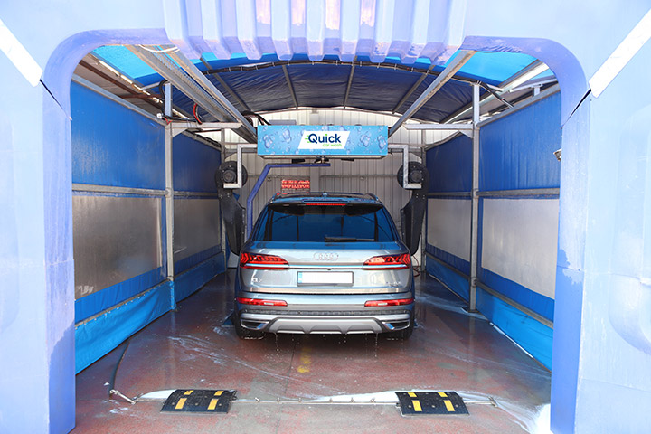Cleanvac WASH 720-F Temassız Otomatik Oto Yıkama Sistemi Adım 2 | Quick Car Wash